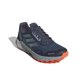 adidas Trail Running Shoes Terrex Agravic Flow 2 GTX (waterproof, breathable) steel blue Men